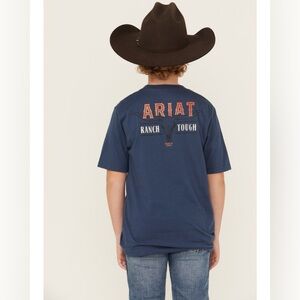 Ariat Ranch Tough Graphic T-Shirt, Med (10/12) - NWT
